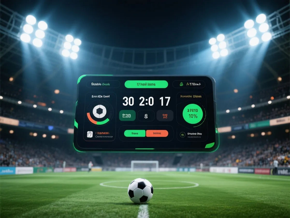 滚球投注界面展示